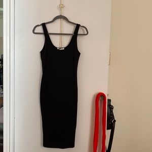 NEW! Forever 21 Black Knee Len Black Dress- Women’s Size-M